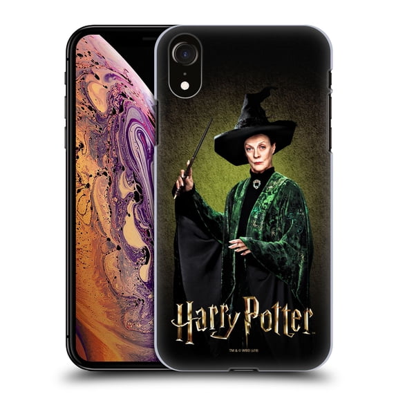 Head Case Designs Officially Licensed Harry Potter Chamber Of Secrets IV Minerva Mcgonagall Hard Back Case Compatible with Apple iPhone XR