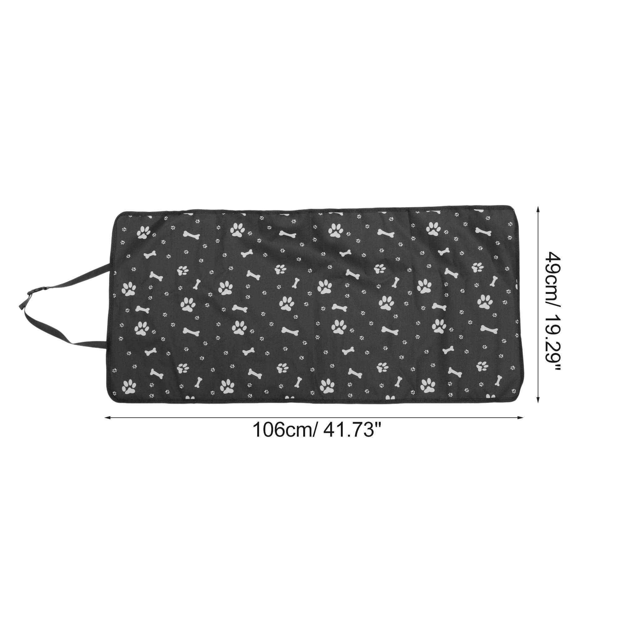 Unique Bargains Universal Waterproof Car Seat Cover Black