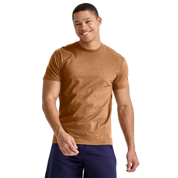 Hanes Men's & Big & Tall Men's Triblend Lightweight Crewneck Tee Shirt, Sizes S-4XLT