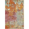 thumbnail image 7 of Unique Loom Hermosa Chromatic Rug Multi/Beige 4' 1" x 6' 1" Rectangle Abstract Contemporary Perfect For Living Room Bed Room Dining Room Office, 7 of 7