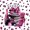Hot Pink, variant on Homewish Cheetah High Perfume Bow 7-Piece King Bedding,Fashion Perfume King Bed in a Bag,Brown,Black Reversible