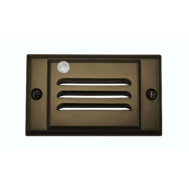 NICOR Lighting FPHOB-PC Plaque Frontale Horizontale pour Marchepied LED avec Photocellule - Bronze Huilé