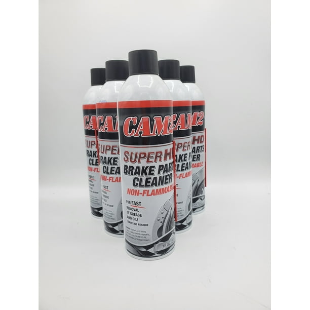 Cam2 SUPER HD Brake Parts Cleaner 18oz w/ Straw (6 Pack)