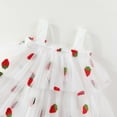 thumbnail image 5 of JCCXIN Toddler Kid Girls Dresses Tulle Sleeveless Strapless Tiered Tutu Ball Gown Dance Princess Birthday Wedding Crew Neck Sweet Party Sundress,White,18-24 Months, 5 of 7