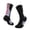 Black, variant on Dxzfnsa Unisex Cushioned Crew Training Athletic Socks Men & Women with Combed Cotton Moisture Wicking Breathable Performance