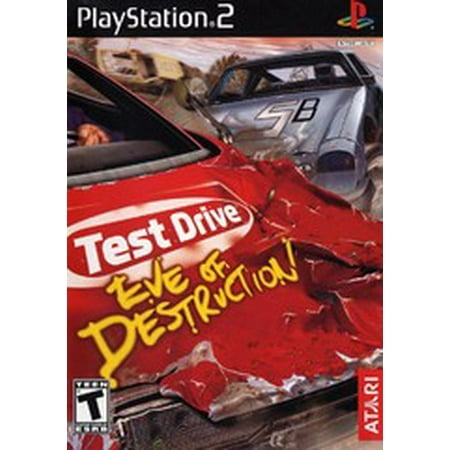 Driving Force Ps2 - Test Drive Eve of Destruction - PS2 Playstation 2 (Refurbished)