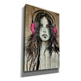 thumbnail image 2 of Epic Graffiti 'Wired for Sound' by Loui Jover, Canvas Wall Art, 26"x40", 2 of 3