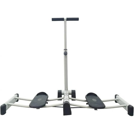 TECHTONGDA Leg Machine Leg Exercise Cardio Fitness Stepper Gym Trainer Workout Machine Black