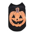 thumbnail image 3 of 2Pcs Halloween Dog Shirt ,Spooky Pumpkin Print Pet Vest T-Shirt, Soft Breathable Sleeveless Costume For Small Medium Dogs Cats Puppy Party Outfit, 3 of 7