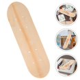 thumbnail image 3 of Blank Skateboard Deck Unfinished Skateboard Deck DIY Blank Graffiti Skateboard, 3 of 5