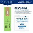 thumbnail image 2 of Bolsas de aspiradora ATX-KXE tipo CC para Oreck XL Upright x25, 2 of 7