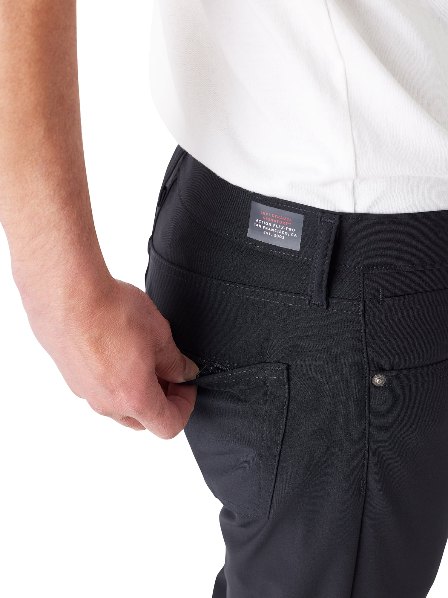 Levi Strauss Signature Men's and Big and Tall Action Flex Slim Pants