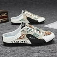 thumbnail image 3 of Mepaouo Men Slip on Mule Sneakers 2025 Casual Sports Walking Shoes Summer Half Drag Slip on Loafers, 3 of 5