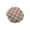 Khaki, variant on Plush Bubble Pet Bed Mat, Warm Round Calming Cushion for Indoor Cats and Small Dogs, Soft Orthopedic Sleeping Mattress for Crate Sofa Car Seat, Washable Cozy Lounge Fleece Pad