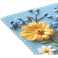 thumbnail image 5 of Ryvnso Placemats Set of 4 Flower Patern2 Dining Mats Heat-Resistant Non-Slip Washable Table Mat, 5 of 8