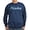 Navy, variant on CafePress - Alaska Sweatshirt (Dark) - Classic Crew Neck Sweatshirt