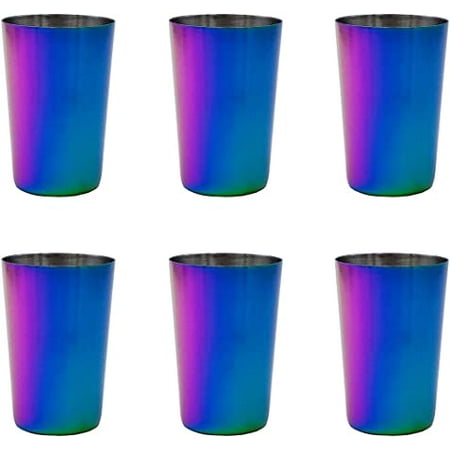 

Gifts Infinity® Stainless Steel 2oz set of 6 rainbow shot glasses (Rainbow Shot)