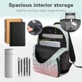 thumbnail image 5 of Pzuqiu Sprinkle Capybara Ice Cream Kids Backpack for Ages 6-18 17 Inch Large Capacity Breathable Elementary School Backpack for Boys Girls Back to School Travel Essential, 5 of 7