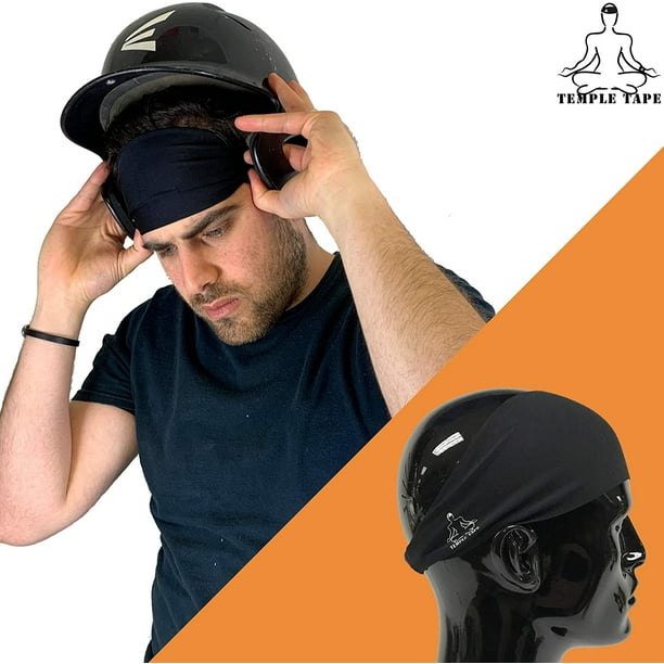 Temple Tape Headband, Sweatband and Sports Headbands Moisture