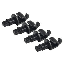 sailesiti 4 PCS Sun Shade Hook Clip Kit FOR Honda Odyssey 2005-2010 Sliding Door Black Plastic Accessories For Vehicles