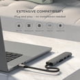 thumbnail image 4 of Adaptador USB-C SATECHI Gris Espacial 6 en 1 con HDMI 4K para MacBook Pro/Air M4-M1 y iPad, 4 of 8