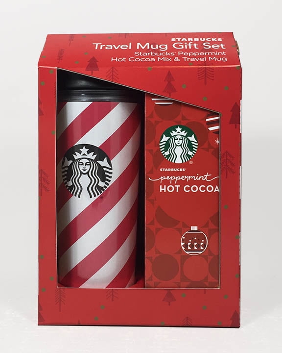 Starbucks Travel Mug with Cocoa Gift Set, 3 Pieces - Walmart.com