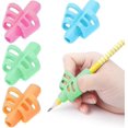 thumbnail image 1 of Pencil Grips -Children Pen Writing Aid Grip Set Posture Correction Tool Compatible With Kids Preschoolers Children,Hollow Ventilation (4Pcs), 1 of 5