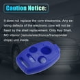 thumbnail image 5 of Unique Bargains 4 Buttons Keyless Entry Remote Key Fob Shell Case Kit for Honda CR-V Pilot with Mini Screwdriver Blue, 5 of 6