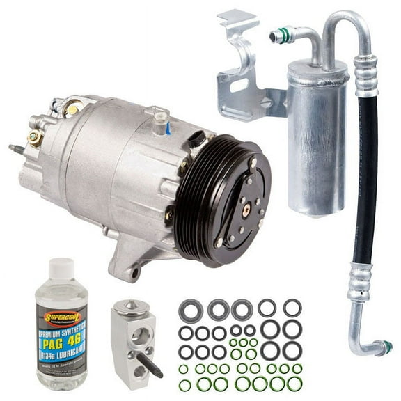 AC Compressor & A/C Kit For Chevy Impala Monte Carlo & Pontiac Grand Prix 3.8L V6 - BuyAutoParts