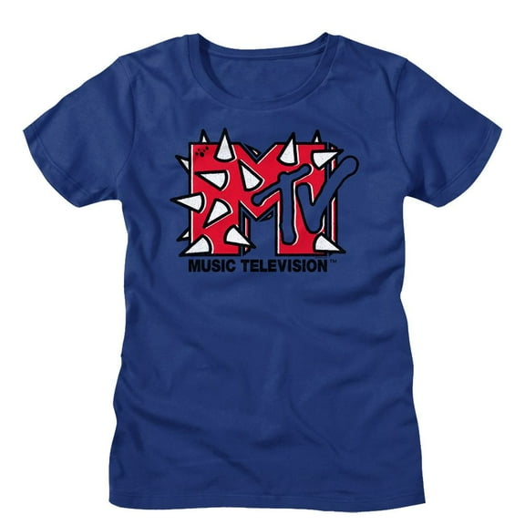 MTV Spiky Royal Women's T-Shirt