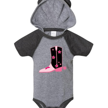 

Inktastic Cute Western Cowboy Boot Gift Baby Girl Bodysuit