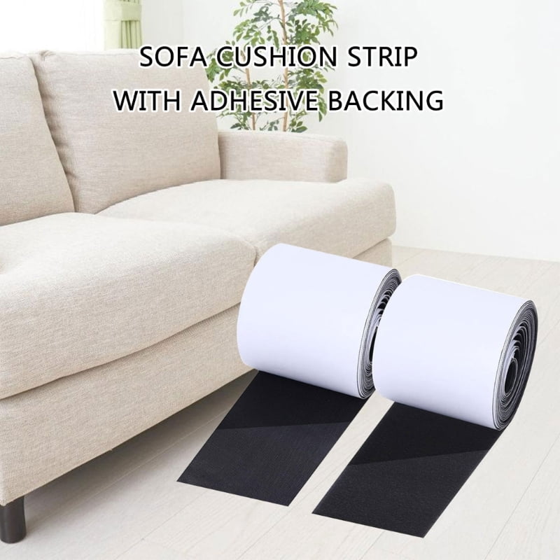 Zecic 4.4Inchx20Feet Cushion Grip Pad Heavy Duty Adhesive Strips Sofa Cushions Tape
