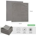 thumbnail image 2 of GFDYREE Microfiber Dish Cloth Kitchen Cloths Cleaning Cloths with Poly Scour Side 12Inch x 12Inch Grey 10Pack, 2 of 7