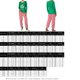 thumbnail image 2 of Pantalones De Camisa De Otoño Conjunto de pijama familiar de 2 piezas con cuello redondo y estampado de dibujos animados estilo navideño traje diario Kuymtek Mamá Verde M para Mujer, 2 of 6