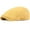 Yellow, variant on Spring Summer Men Women Berets Retro Solid Plain Ivy Newsboy Flat Cap Retro Artist Painter Beret Hat Adjustable Beret Cap