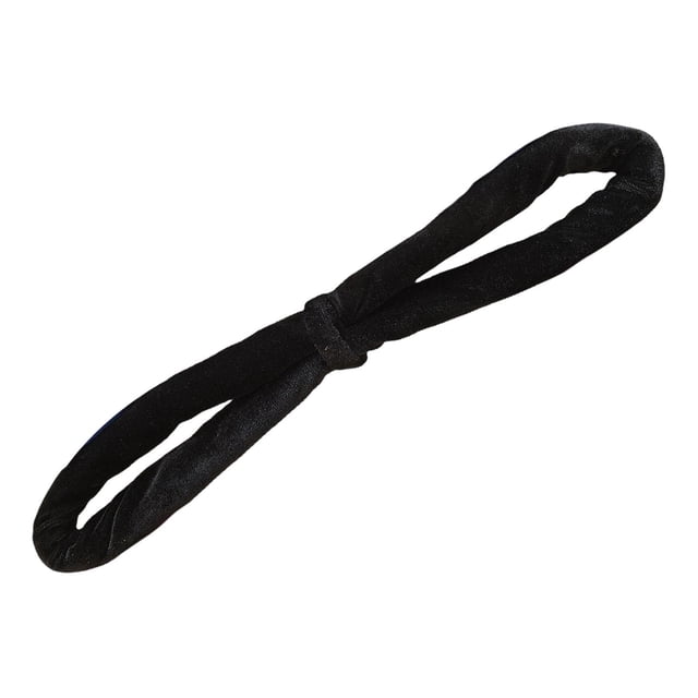 Aro de Mano para Fitness, Equipo de 40 Cm (15,75") Versátil, Práctico Y Profesional con Pequeño Círculo para Barra de . negro