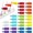 Assorted Colors, variant on Cable Labels - Medium, White (30-Pack) Write On Cord Labels, Wire Tags for Cable Management and Organizer for Electronics, Computers and More