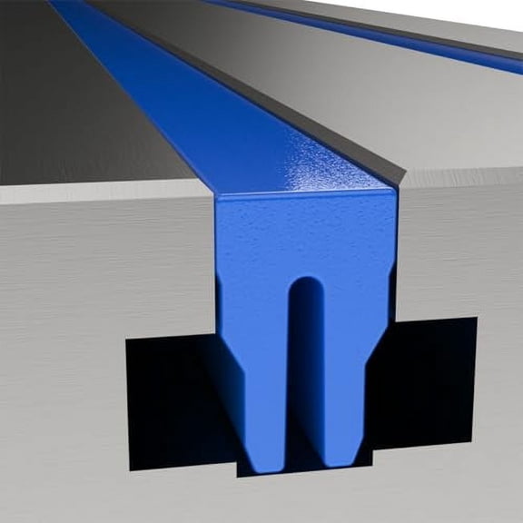 T-Slot Cover 5/8” for Milling Machine by Edge Technology (Red)