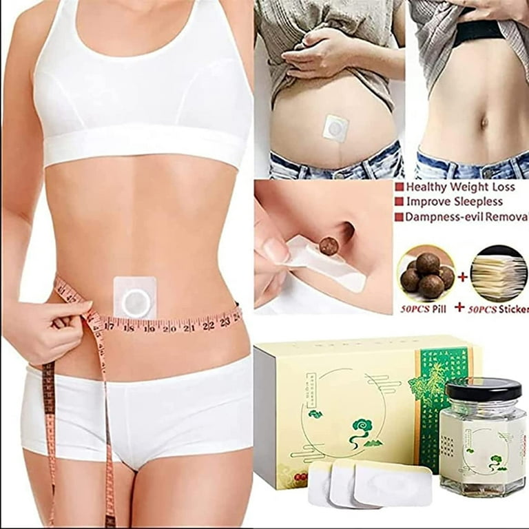 Healthy Detox Slimming Belly Pellet, Ginger Navel Sticker, Detox Slimming  Patch, Natural Herbal Chinese Medicine Belly Sticker 
