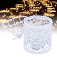 thumbnail image 4 of Candlestick,Carved Iron Candle Holder Candlestick Candlestick Stand Meticulously Designed, 4 of 7