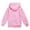 Pink, variant on newwalpole Boys Girls Zipper Sweatshirt Youth Solid Classic Hoodies Soft Full Zip Hooded Sweatshirts for Teens Kids Unisex Purple for Size 3-4 Years