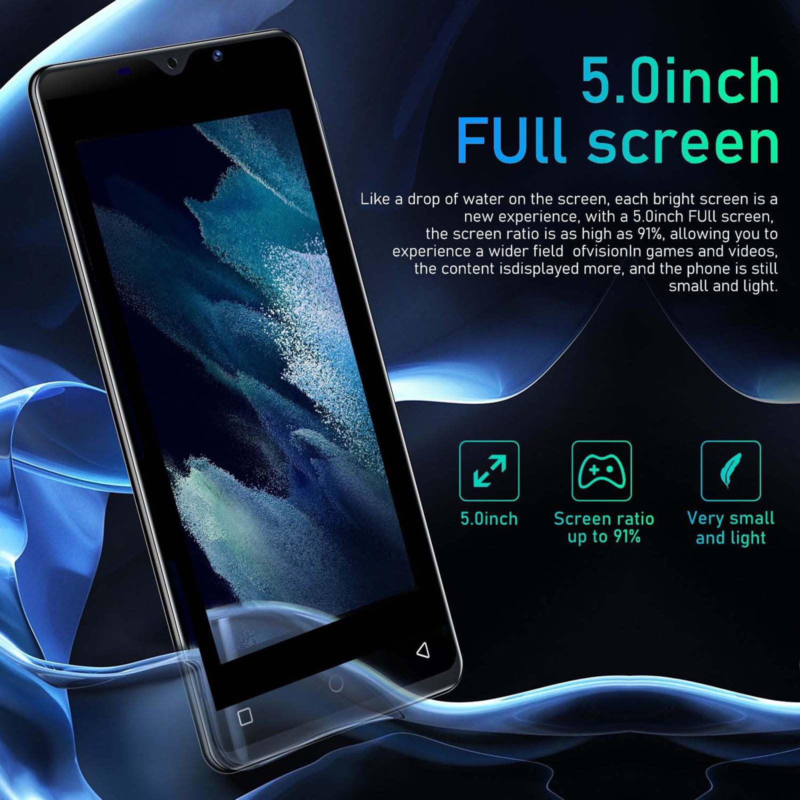HOMBOTI Cell Phone Clearance Unlocked Phone US Standard U8 Smart Phone 1GB+8G-core With GPS 4.42-inch Android 1500Mah Mobile Phone