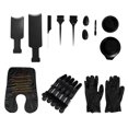 thumbnail image 3 of MLINS 30 pcs Highlighting Board and Brush Kit Hair Coloring Comb DIY Hair Dye Tool, 3 of 8