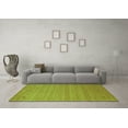 thumbnail image 3 of Ahgly Company Indoor Round Abstract Turquoise Blue Contemporary Area Rugs, 7' Round, 3 of 4
