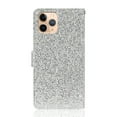 thumbnail image 2 of Allytech iPhone 11 Pro Case for Girls, Bling PU Leather Kickstand Shockproof Lightweight Credit Cards Slots Magnetic Clasp Wallet Case TPU Back Cover for Apple iPhone 11 Pro 5.8", Silver, 2 of 9