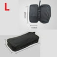 thumbnail image 2 of Multimeter Storage Pouch Black Multimeter Protective Sleeve Waterproof Shockproof Multimeter Travel Bag S/M/Xl Instrument Part, 2 of 6