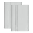 thumbnail image 6 of Unique Bargains 2-Pack Combed Cotton Solid Pillow Covers Silver Gray Queen(20"x30"), 6 of 8