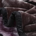 thumbnail image 5 of JML Queen Size Soft Warm Fleece Bed Blanket Reversible Thick Mink Blanket 75 x 87 inches,5lbs, 5 of 8