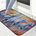 thumbnail image 4 of ONETECH Horses Sky Rainbow Outside Entry Yard Floor Patio Felt Square Mat 19.68*47.24 in, 4 of 6