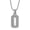Silver 0, variant on Number Pendant Necklace with Gemstones Elegant Jewelry for Women, Perfect Gift for Birthday Anniversary Silver 5